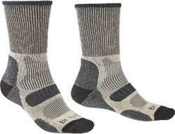 Bridgedale Lightweight Coolmax Comfort Boot - Charcoal - Men's Hiking Socks
