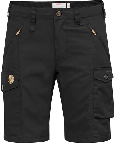 Fjällräven Nikka Shorts Curved W - Black - 42