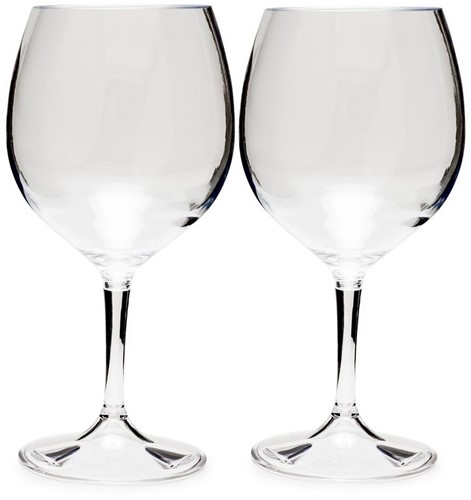 GSI Outdoors Nesting Red Wine Glass Set