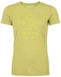Ortovox 150 Cool MTN Protector - Wabisabi - T-Shirt Damen
