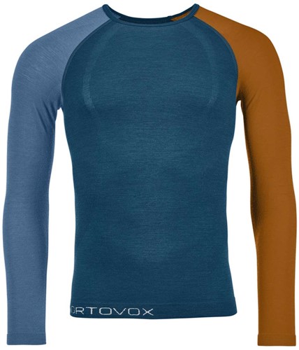 Ortovox 120 Comp Light Long Sleeve M - Petrol Blue - XL