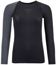 Ortovox 120 Comp Light Long Sleeve - Black Raven - Long Sleeve Damen