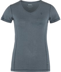 Fjallraven Abisko Cool T-Shirt W - Indigo Blue - T-Shirt Damen