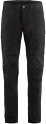 Fjällräven Abisko Hybrid Trail Trousers - Regular - Schwarz - Wanderhose Herren