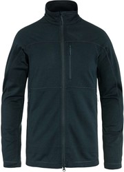 Fjallraven Abisko Lite Fleece Jacket - Dark Navy - Men's Fleece Jacket