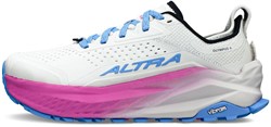 Altra Olympus 6 - White/Blue - Women's Trail Running Shoes