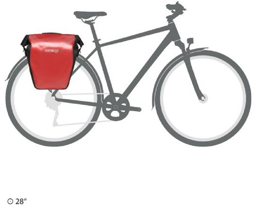 Ortlieb Back-Roller Core - Red/Black