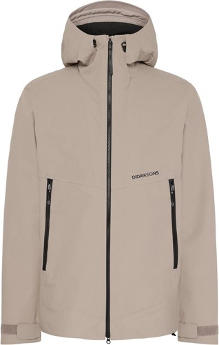 Didriksons Basil Jacket M - Ash Brown - XXL