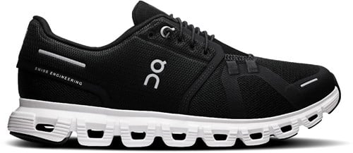 On Cloud 6 W - Black/White - 39 (US 8)