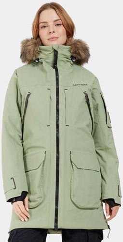 Didriksons Ceres Parka W Light Moss 40 Twinseasons AT
