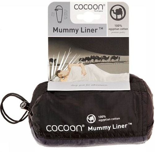 Cocoon Mummy Liner - Egyptian Cotton - Tuareg-3