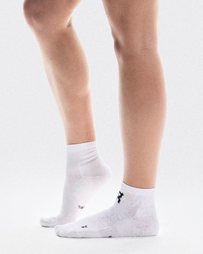 On Core Run Sock Mid - 2 Pair - White