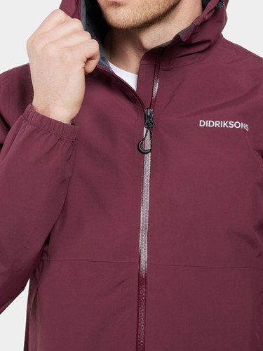 Didriksons Dario Jacket M - Anemon Red