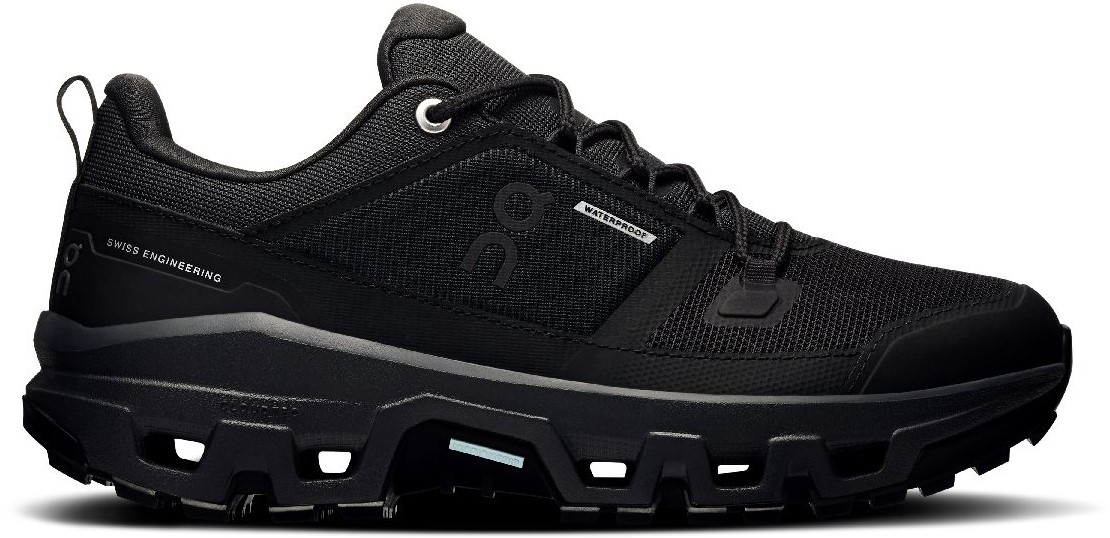 On Cloudrock Low Waterproof W Black/Black 42 (US 10