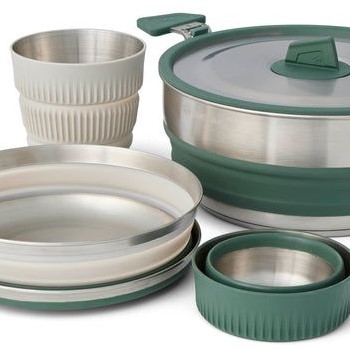 Sea To Summit Detour Stainless Steel One Pot Cook Set - 5 Piece