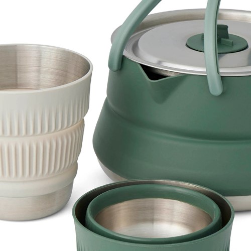 Sea To Summit Detour Stainless Steel Kettle Cook Set - 3 Piece