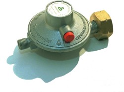 Badé Druckregler 50mBar Abblasen - DIN - 1/4 Links