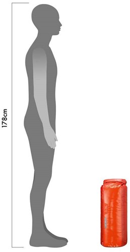 Ortlieb Dry-Bag PD350 - 13 - Cranberry/Signal Red