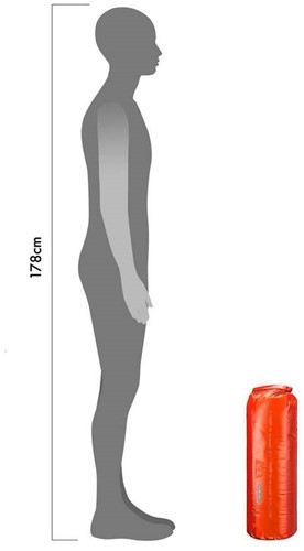 Ortlieb Dry-Bag PD350 - 22 - Cranberry/Signal Red
