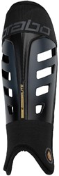 Brabo Elite Shinguard - Black/Gold - L