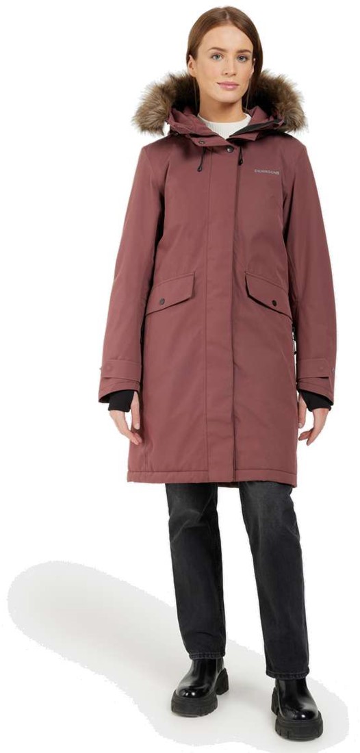 Didriksons Erika Parka W - Old Rust - 36 Twinseasons AT