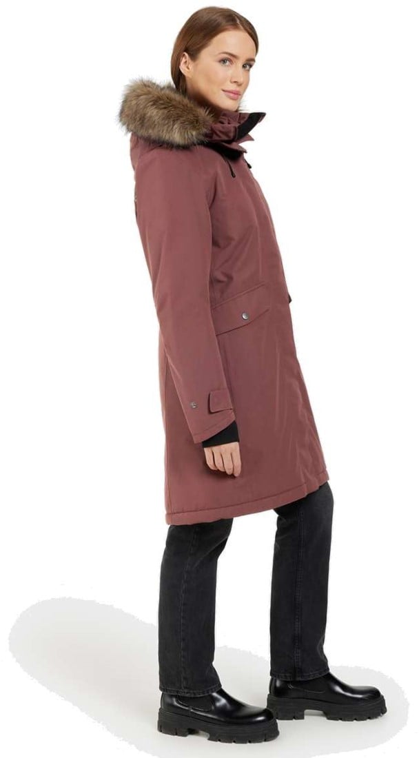ERIKA  Didriksons Erika Parka W - Old Rust - 36 Twinseasons AT