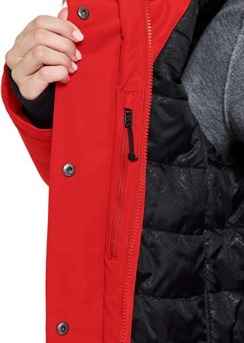 Didriksons Erika Parka W - Pomme Red