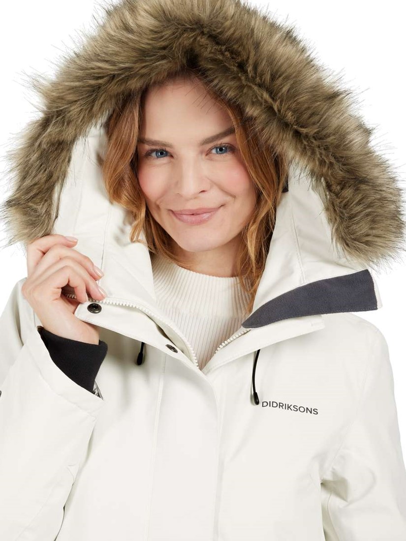 Didriksons Erika Parka W White Foam 42