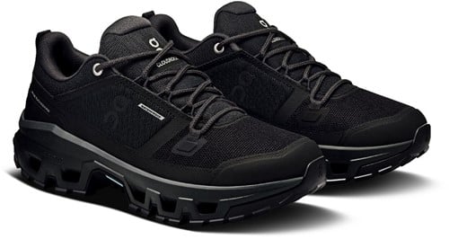 On Cloudrock Low Waterproof W - Black/Black - 41 (US 9.5