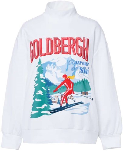 Goldbergh La Montagne Crew Neck Sweater - White - L