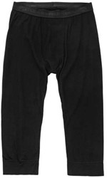 Devold Breeze Plus Merino 200 3/4 Longs - Schwarz - Thermohose Herren