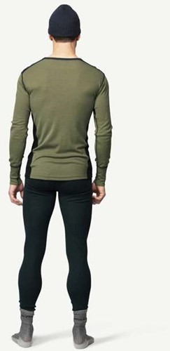 Devold Lauparen Merino 190 Shirt M - Ink/Lichen/Black