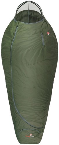 Gruezi Biopod Wolle Survival - Schlafsack - XXL Wide - 235 cm
