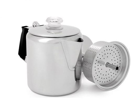GSI Outdoors Glacier Stainless Percolator - 6 Cup