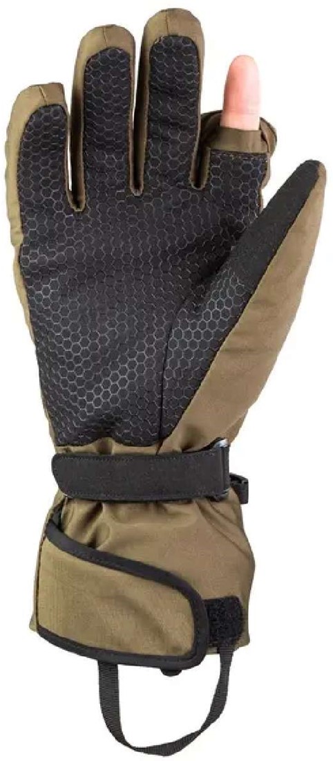 HeatX Heated Hunt Gloves Olive Green XXL Twinseasons AT