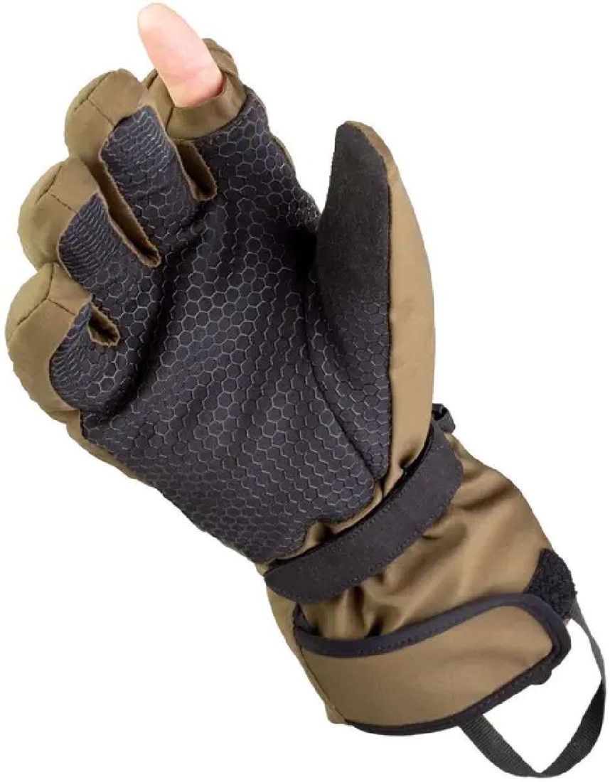 HeatX Heated Hunt Gloves Olive Green XXL Twinseasons AT