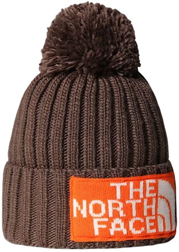 The North Face Heritage Ski Tuke - Smokey Brown/TNF Orange