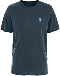 Fjällräven High Coast Short Sleeve - Navy - T-Shirt Herren