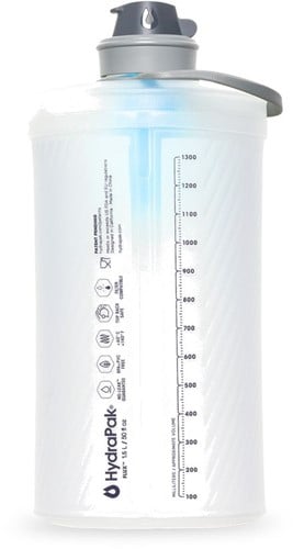 Hydrapak Flux+ 1.5L -  Clear/HP Blue