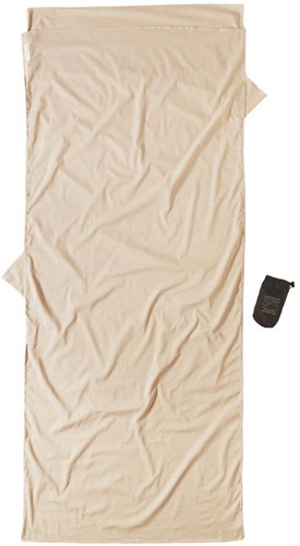 Cocoon Travelsheet - Insectshield - Egyptian Cotton - Sand