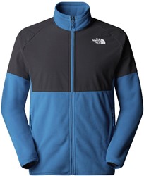 The North Face Glacier Heavyweight Full Zip - Dusk Blue/Asphalt Grey - Men's Fleece Jacket