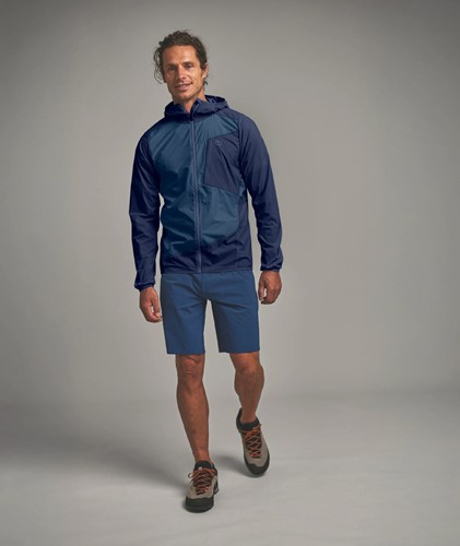 Ortovox Trace Windbreaker Jacket M - Blue Nunatak