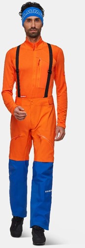 Mammut Eiger Nordwand Pro HS Pants M - Eiger Orange/Eiger Blue