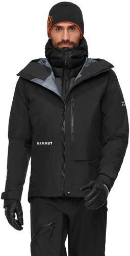 Mammut Eiger Nordwand Light Down IN Hooded Jacket M - Black
