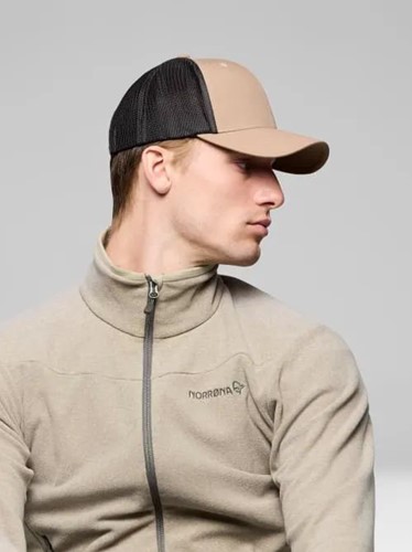 Norrøna /29 Snap Back Trucker Mesh Cap - Oyster Gray