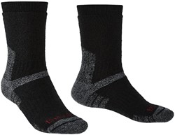 Bridgedale Explorer Heavyweight Merino Performance Boot - Black - Hiking Socks