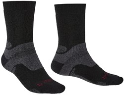 Bridgedale Midweight Merino Performance Boot - Black - Men's Hiking Socks