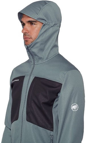 Mammut Ultimate VIII SO Hooded Jacket M - Strata/Black