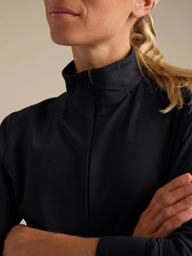 Arc'teryx Rho Zip Neck W - Black