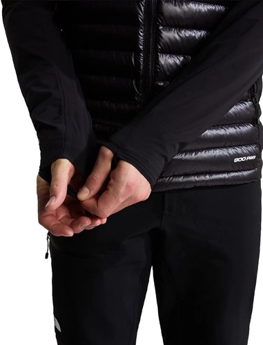 The North Face M's Summit Breithorn Lt Hybrid Hoodie - TNF Black